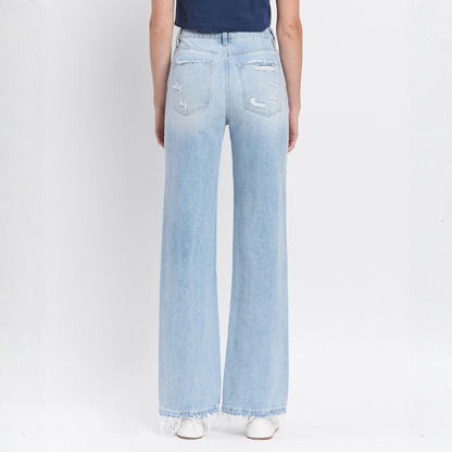 Leslie 90's High Rise Distressed Jean