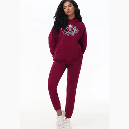 Juicy Couture - Oversized Fleece Scottie Dog Hoodie