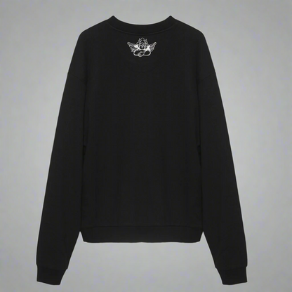 BOYS LIE - CAITLYN CODED KARA CREWNECK: Black