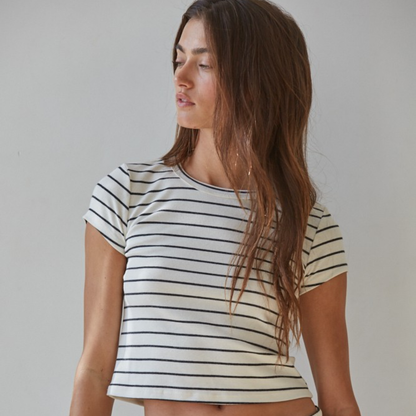 The Harlow Stripe Tee