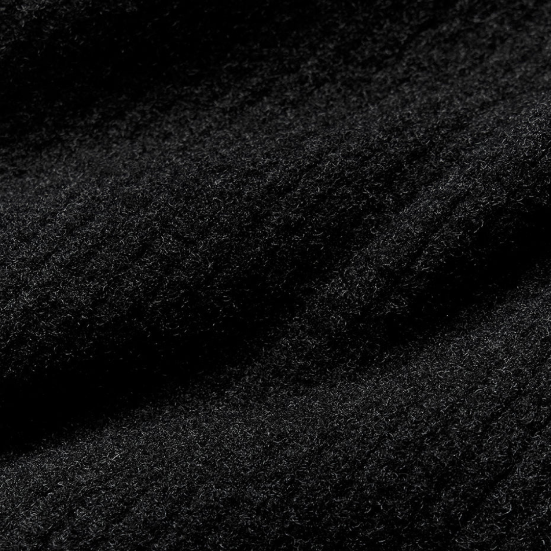 alo - Snuggle Up Sweater High-Waist Wide Leg Pant: Black