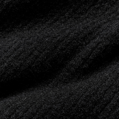 alo - Snuggle Up Sweater High-Waist Wide Leg Pant: Black