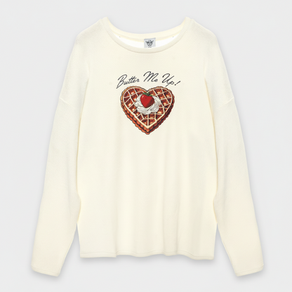 BOYS LIE - HEAVENLY ROOM SERVICE PJ BF THERMAL LONG SLEEVE