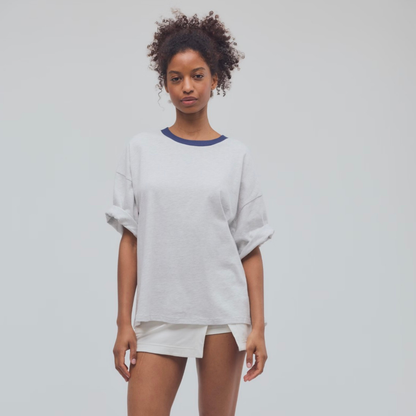 FP Movement - Tackle Tee: White Heather Grey