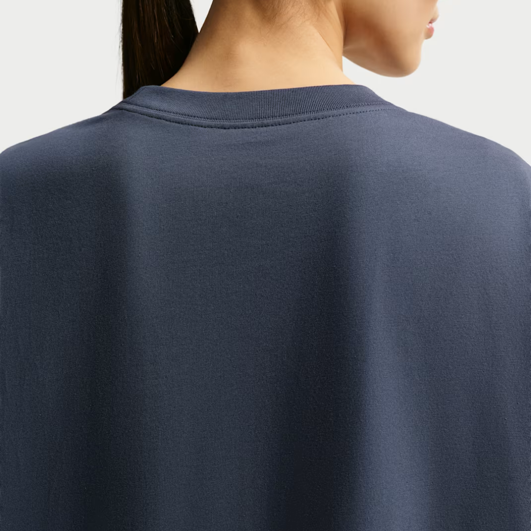 Nike Club Oversized Tee: Navy