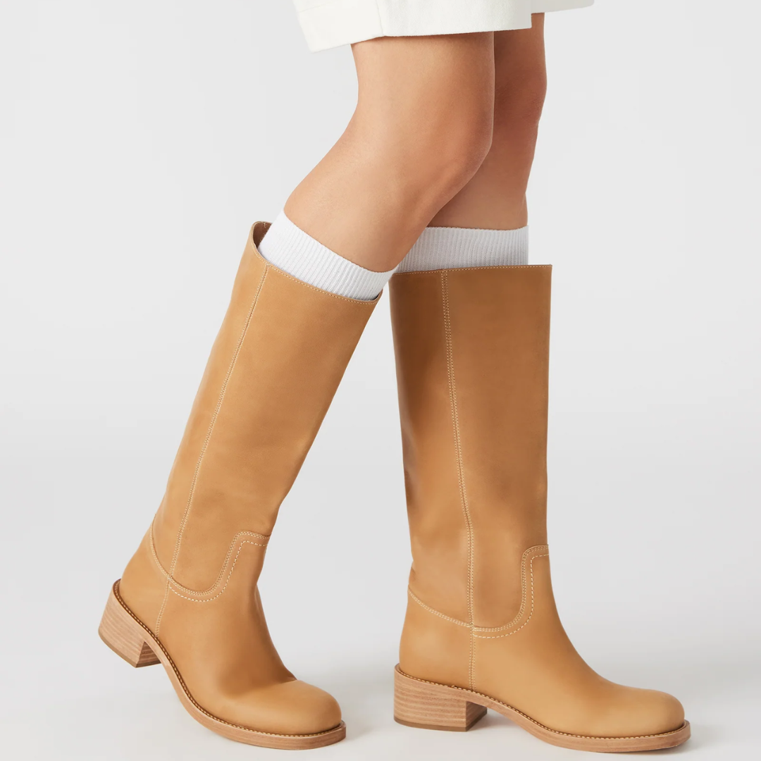 Riggs Banana Leather Boots