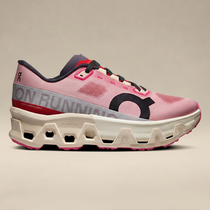 On Running Cloudmonster Hyper Red Cream Women's