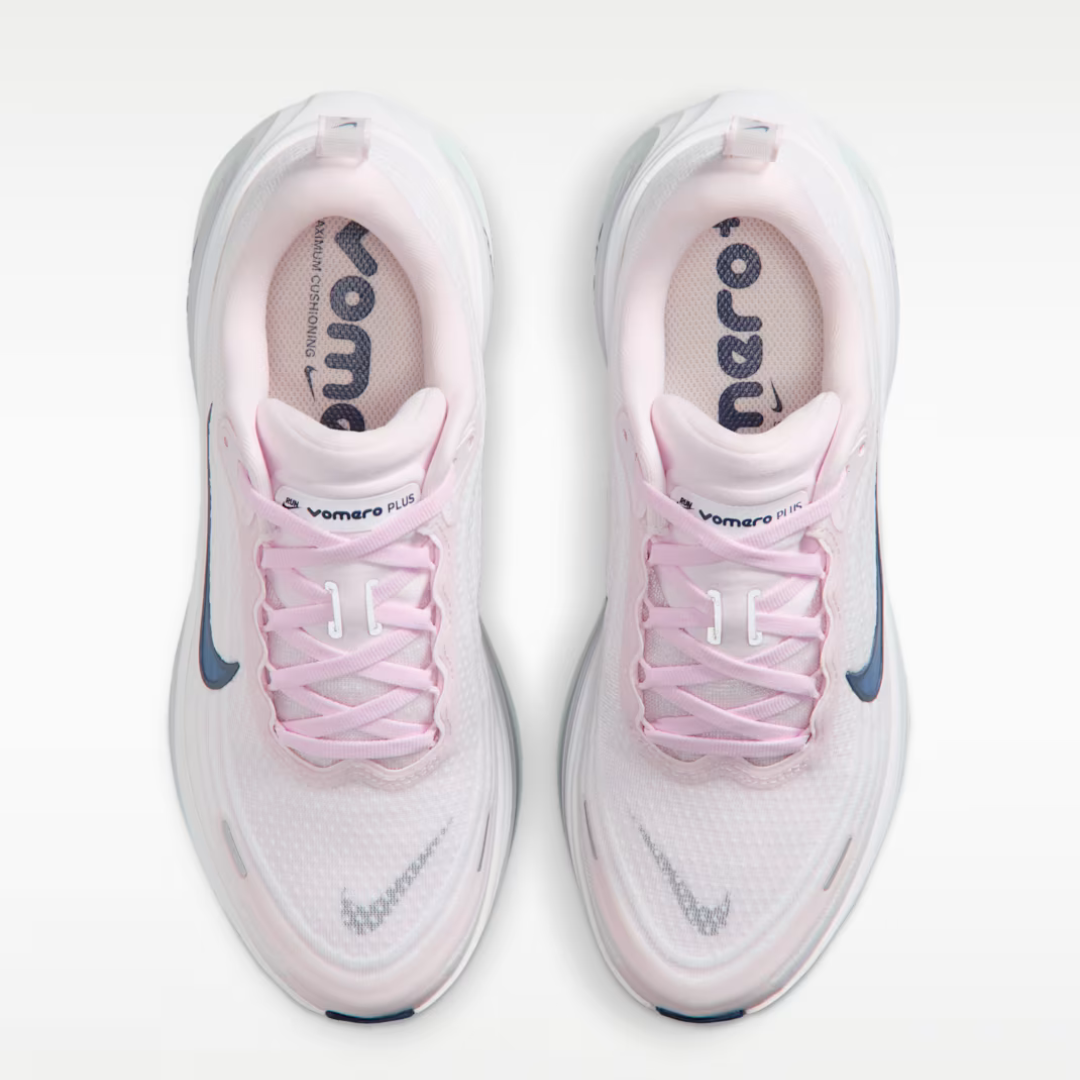 Nike Vomero Plus Pearl Pink White Barely Green Navy Women's