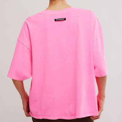 FP Movement - Tackle Tee: Hot Pink