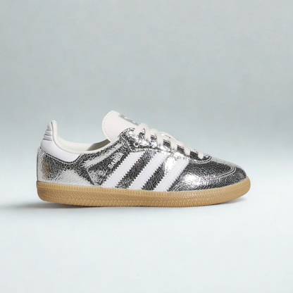 Adidas Samba Silver Metallic Toddler