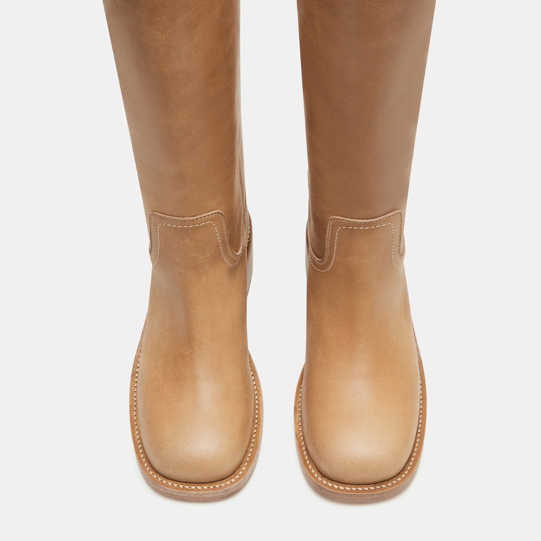 Riggs Banana Leather Boots