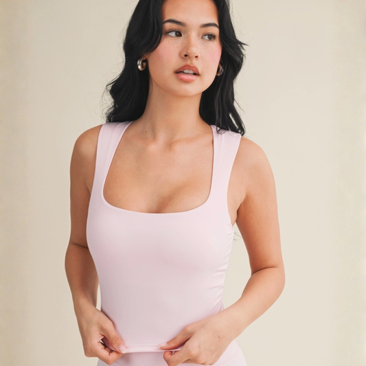 Evelyn Tank: Pink
