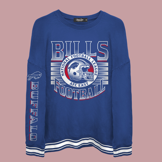 Bills Striped Crew