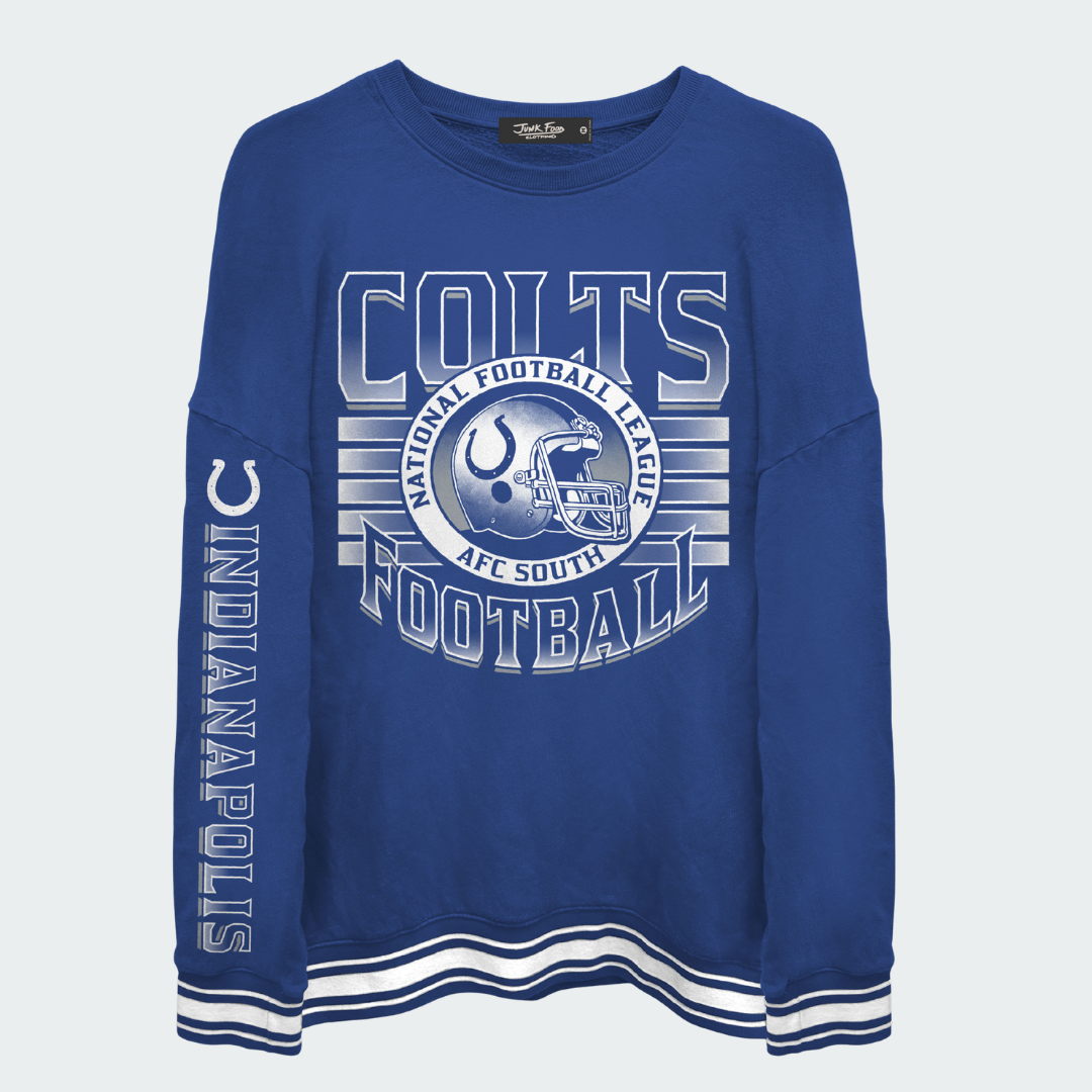 Colts Striped Crew
