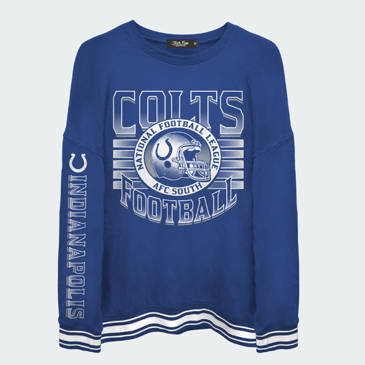 Colts Striped Crew