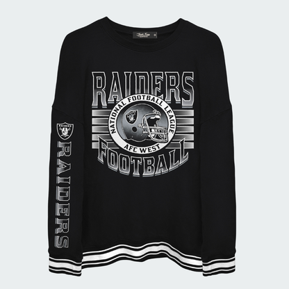 Raiders Striped Crew