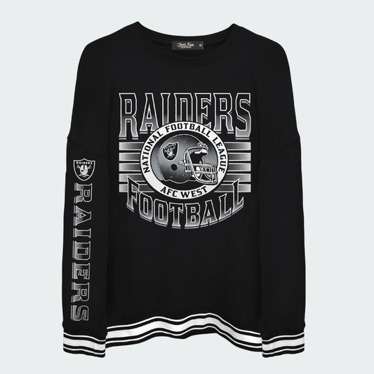 Raiders Striped Crew