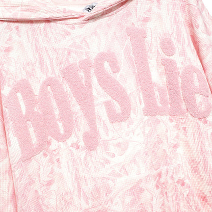 BOYS LIE - PINK MANHUNT RACER HOODIE