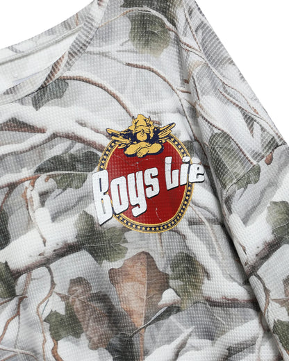 BOYS LIE - BREAKFAST BEERS THERMAL BOYFRIEND LONGSLEEVE
