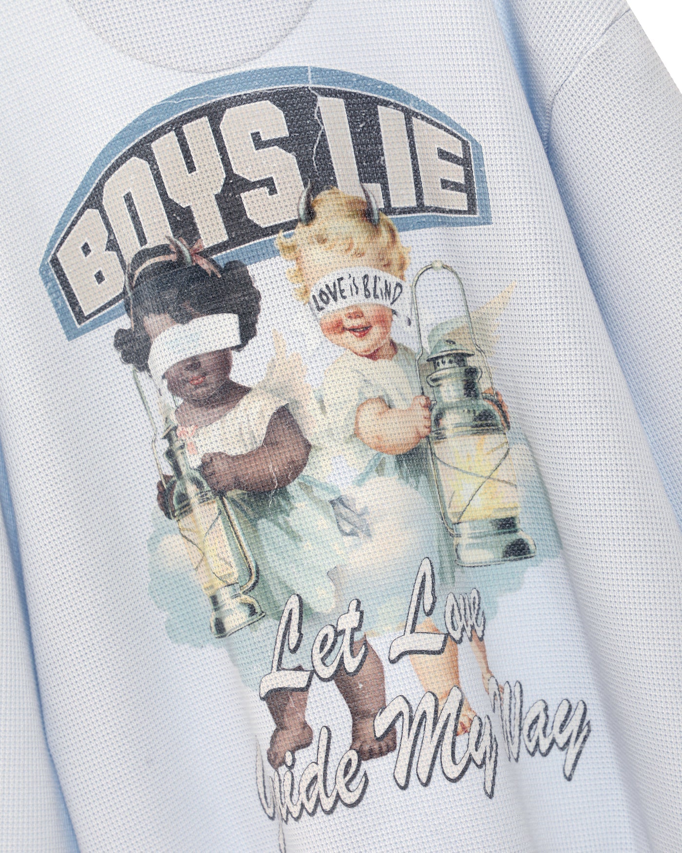BOYS LIE - AURA LET LOVE GUIDE MY WAY KARA CREWNECK