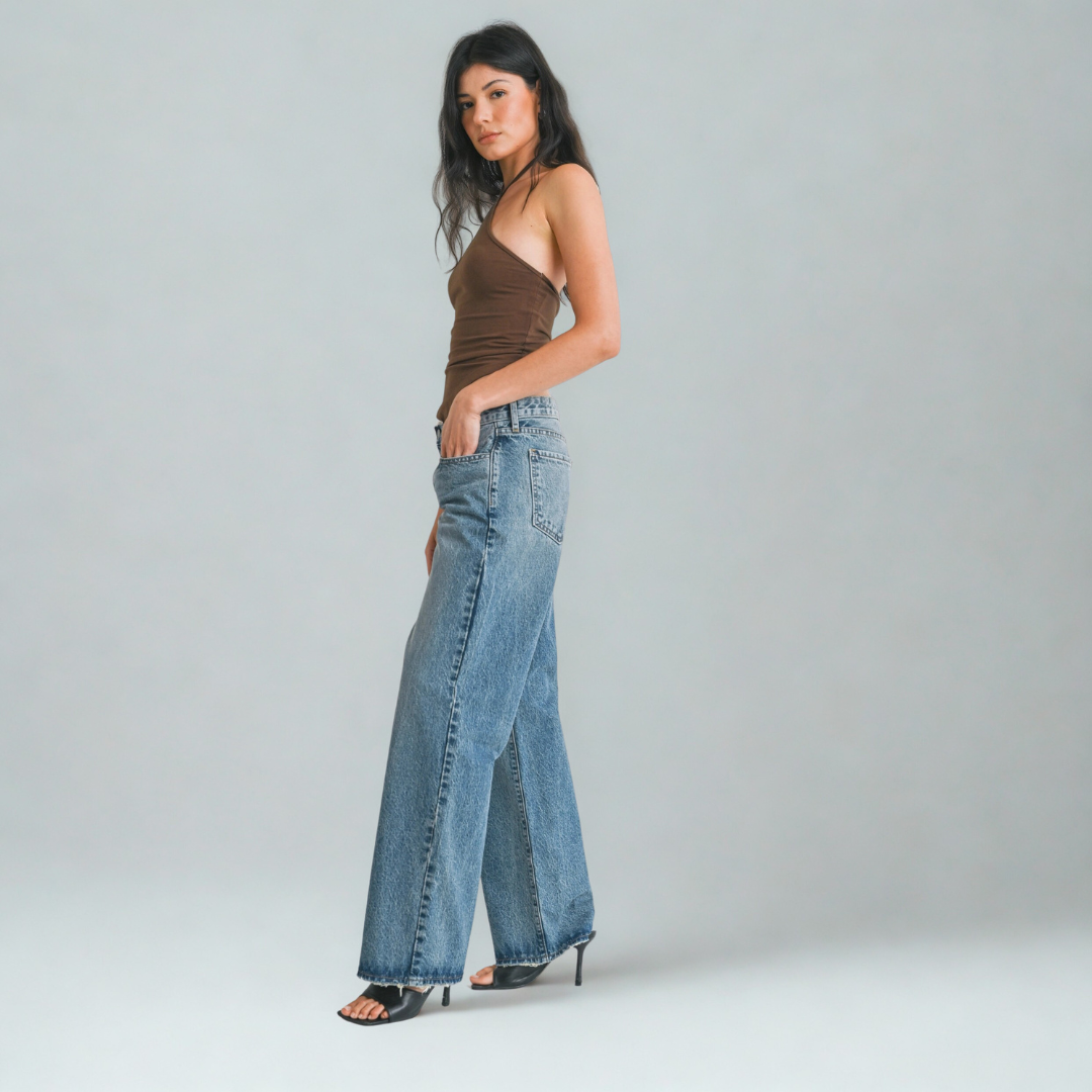 Emilia Baggy Low Rise Jean