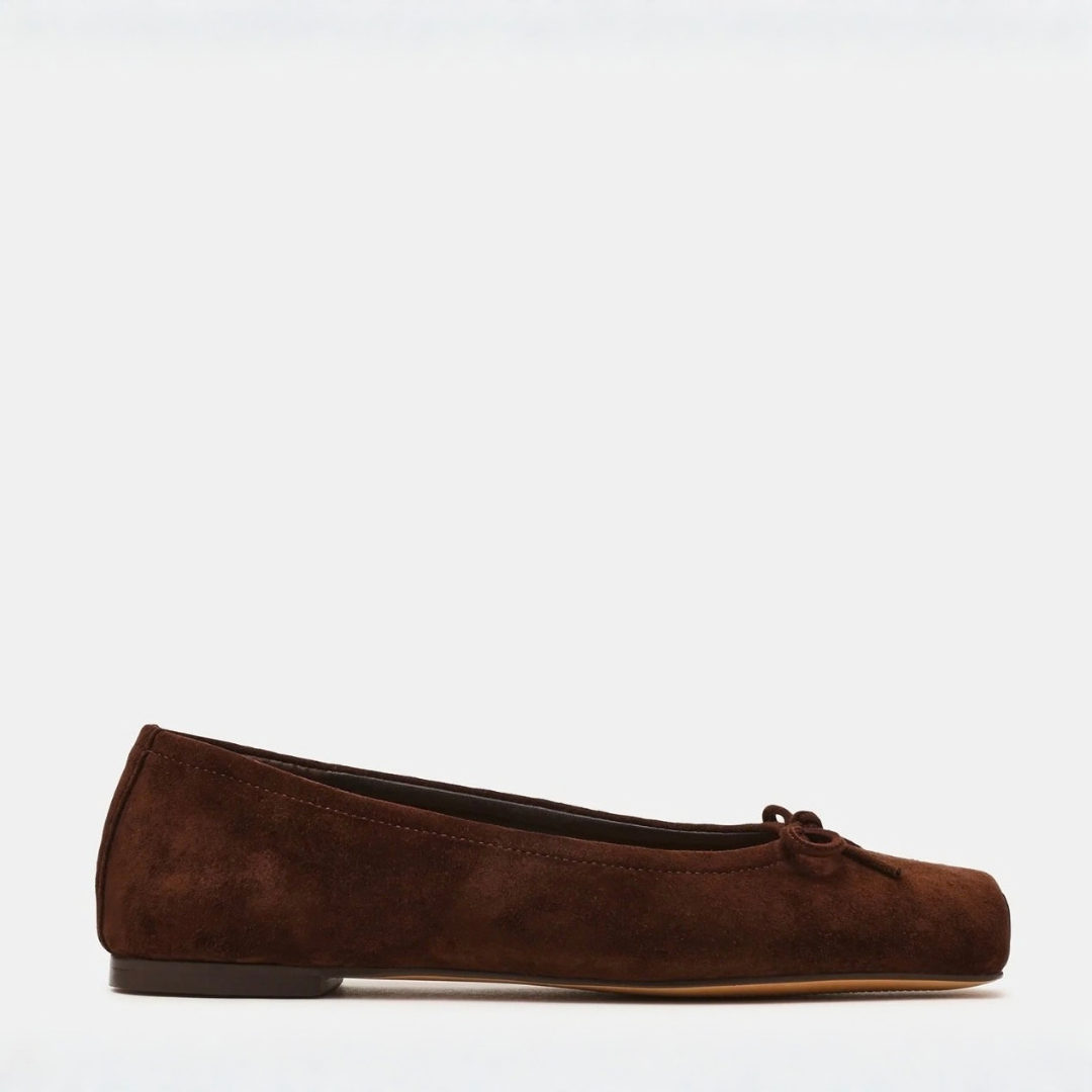 Eleve Brown Ballet Flat