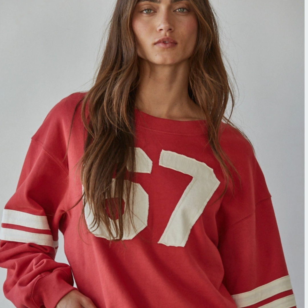 The Riley Varsity Crewneck