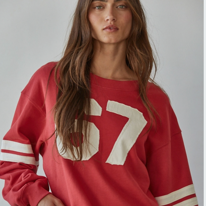 The Riley Varsity Crewneck