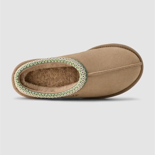UGG Tasman Slipper Mustard Seed & Vibrant Green Women's