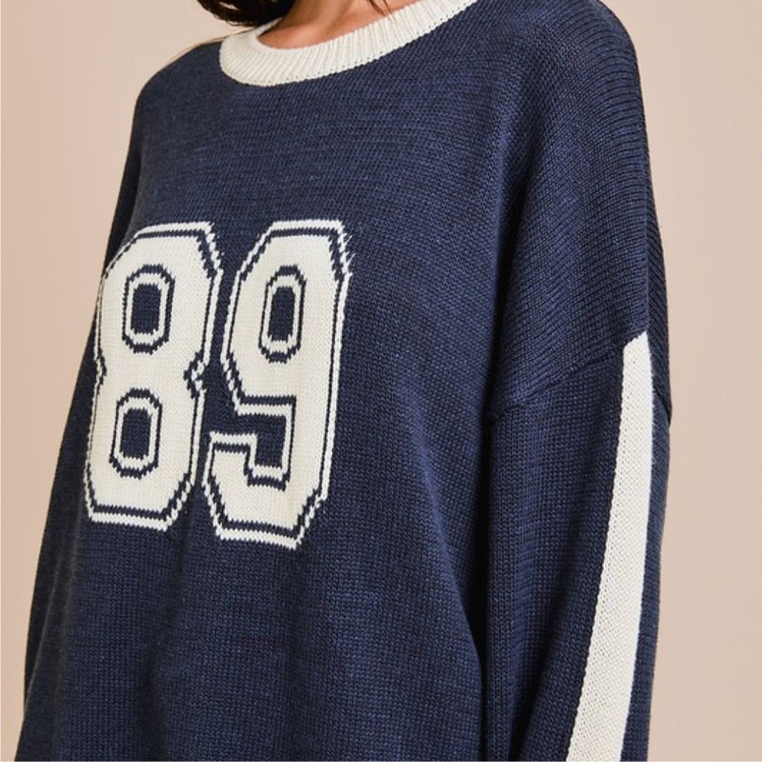 Varsity 89 Knit Sweater