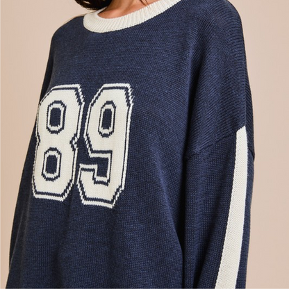 Varsity 89 Knit Sweater