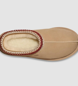 UGG Tasman Slipper Sand Dark Cherry Women's