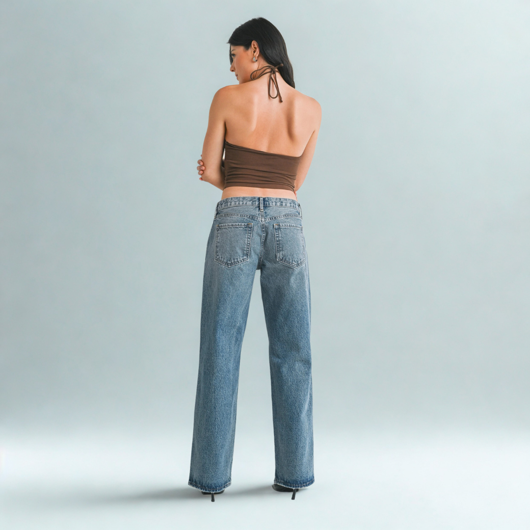 Emilia Baggy Low Rise Jean