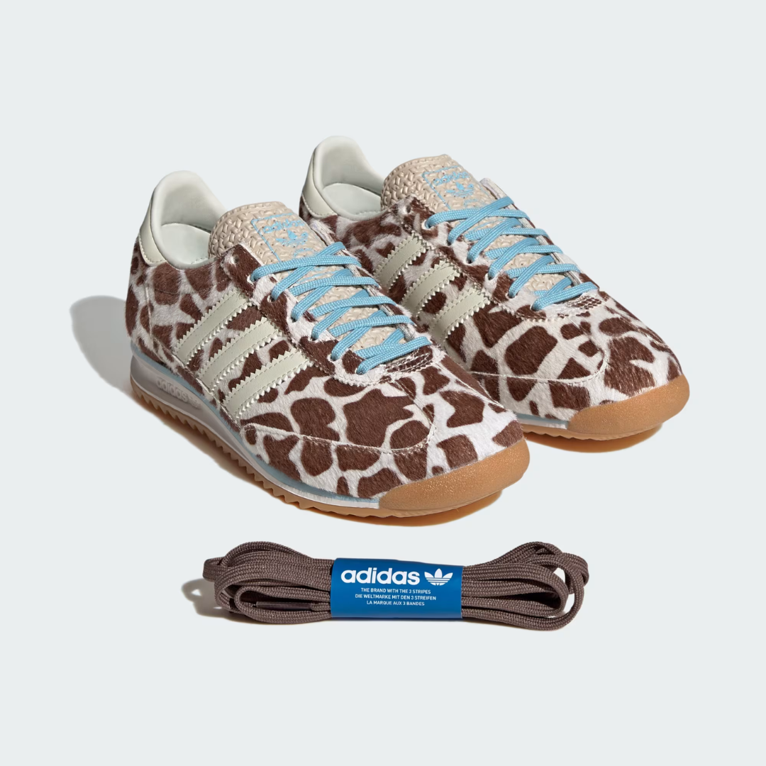 adidas SL 72 OG Cow Print Crystal Linen Women's