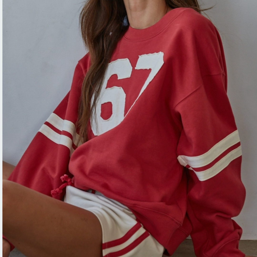 The Riley Varsity Crewneck
