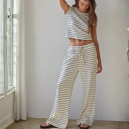 The Harlow Stripe Pant