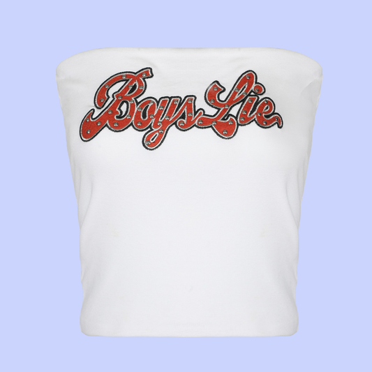 BOYS LIE - STUD WRANGLER TUBE TOP