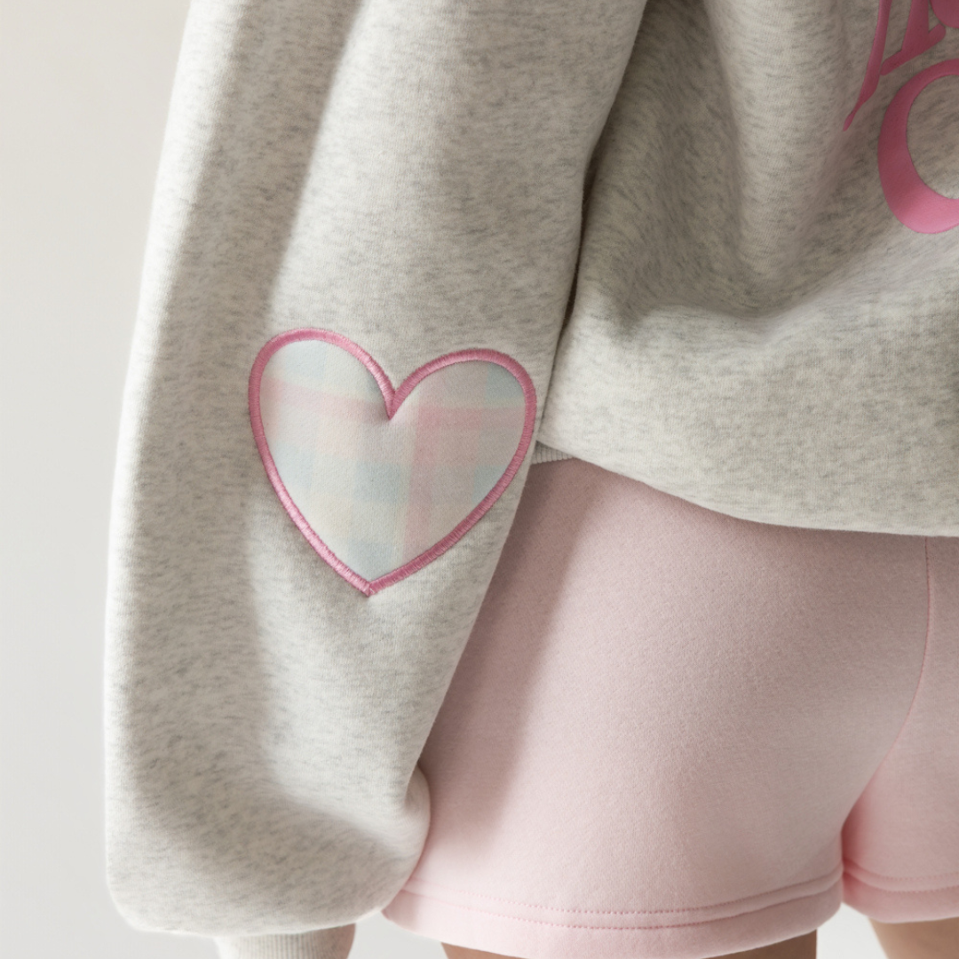 Happy Camp3r – Love Plaid Zip-Up Hoodie