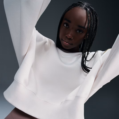 Nike Phoenix Fleece Over-Oversized Crew: Sail