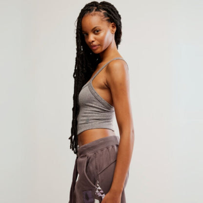 FP Movement - All Clear Cami Solid: Heather Cocoa