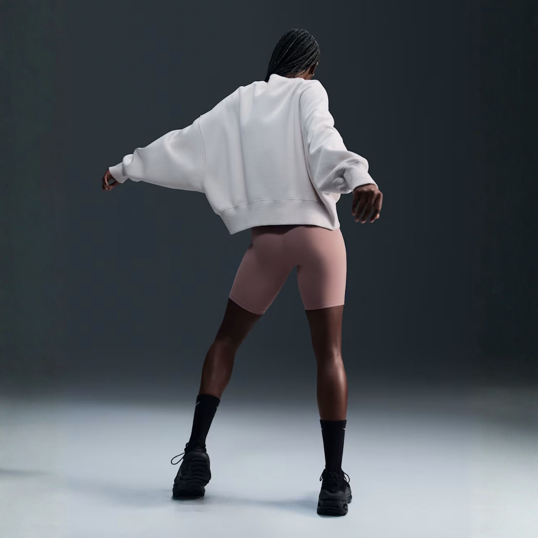 Nike Phoenix Fleece Over-Oversized Crew: Sail