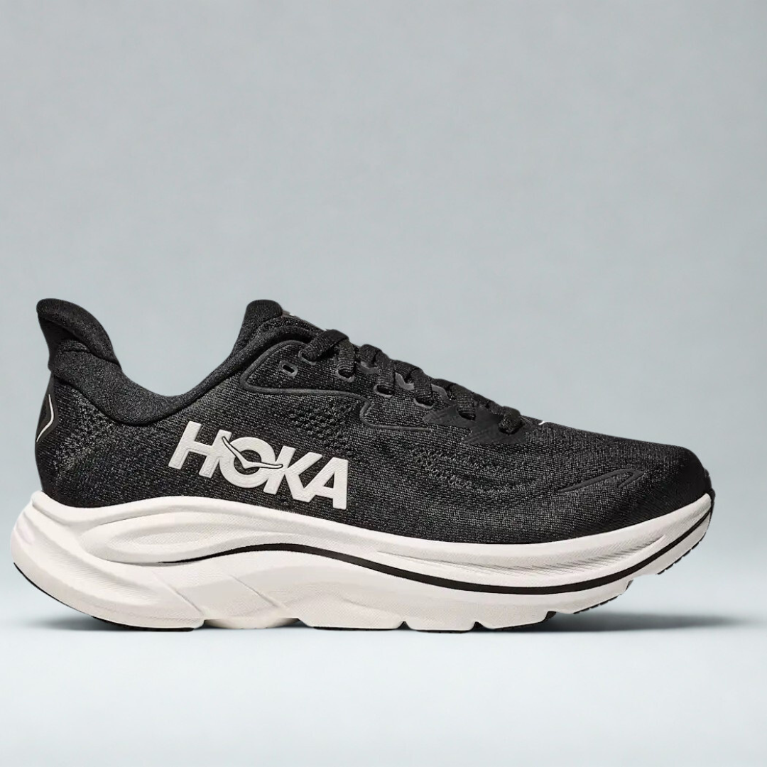 Hoka One One Clifton 10 Black White Women's
