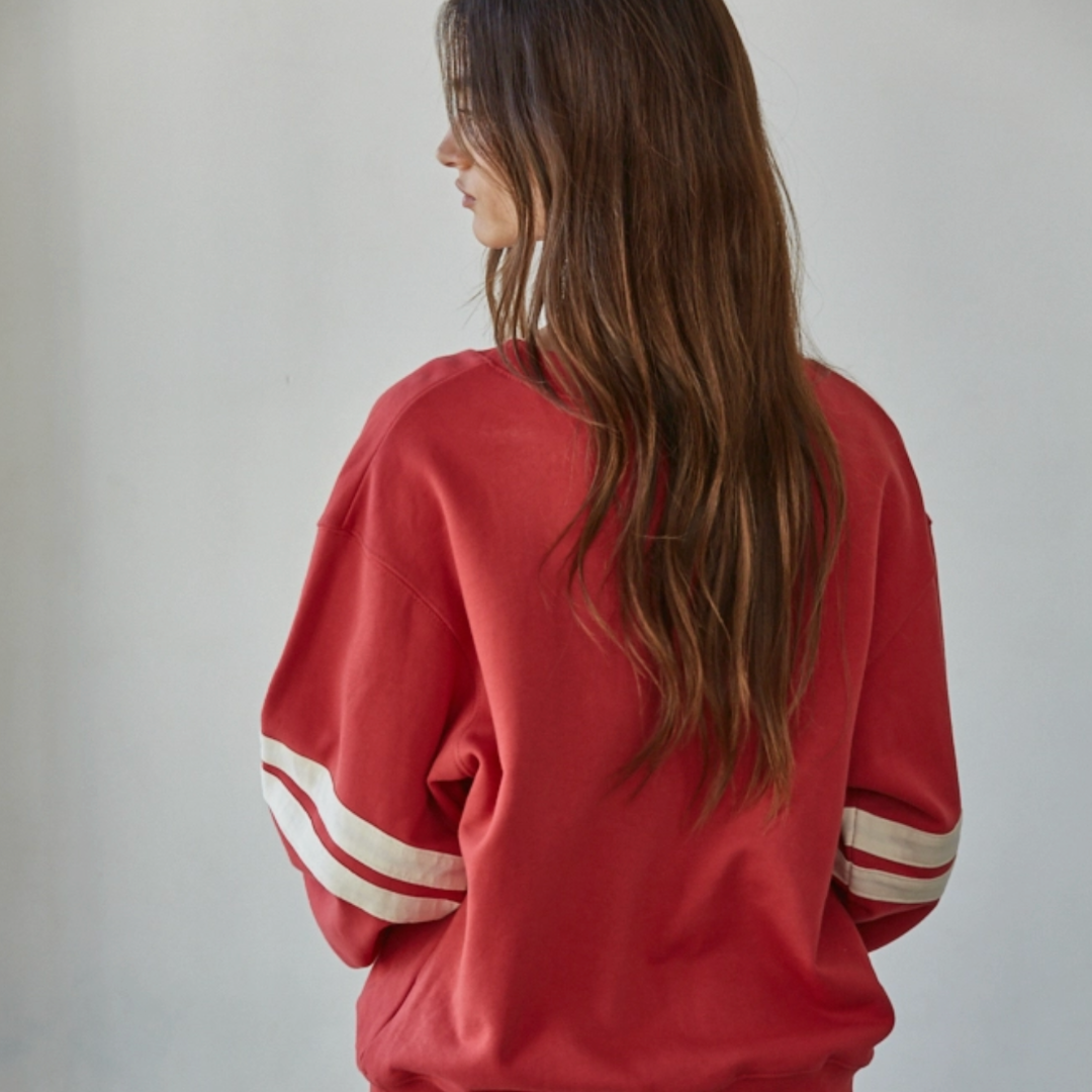 The Riley Varsity Crewneck