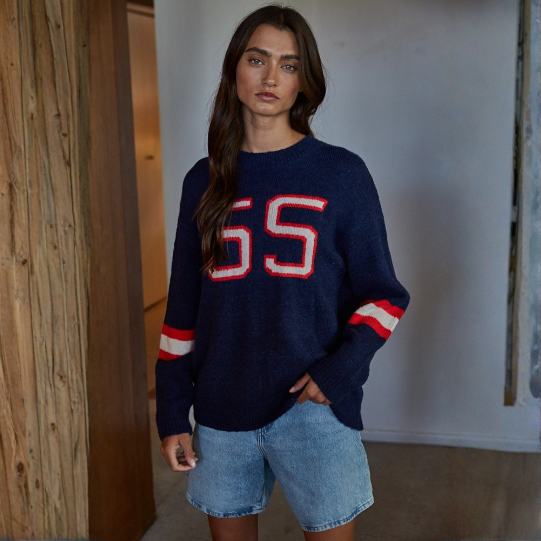 Kennedy Varsity Sweater