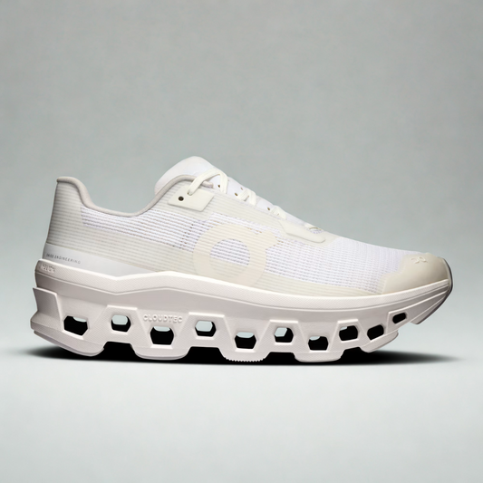 On Running Cloudmonster Void All White Women’s