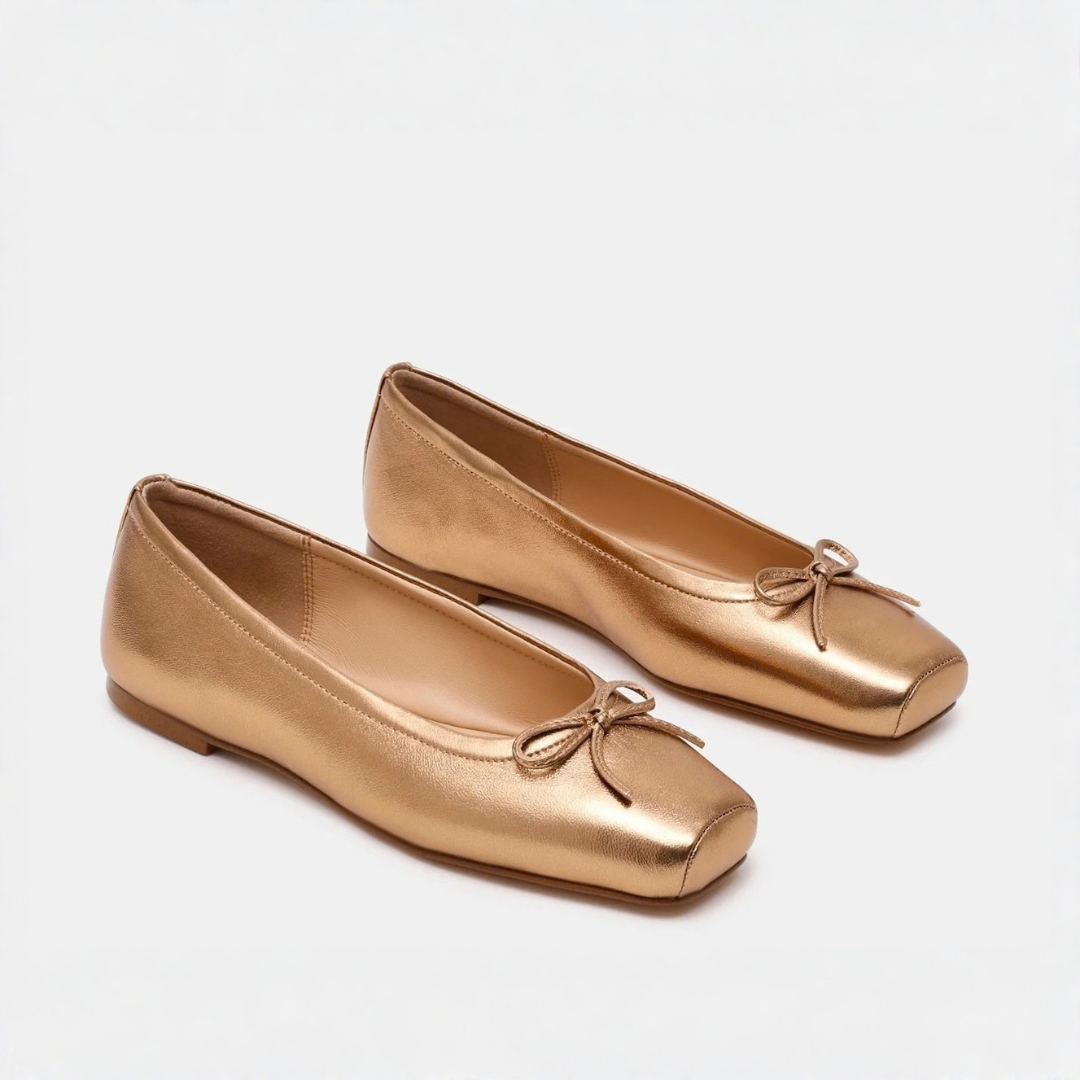 Eleve Bronze Ballet Flat