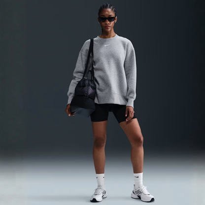 Nike Phoenix Fleece Oversized Crew: Heather Grey