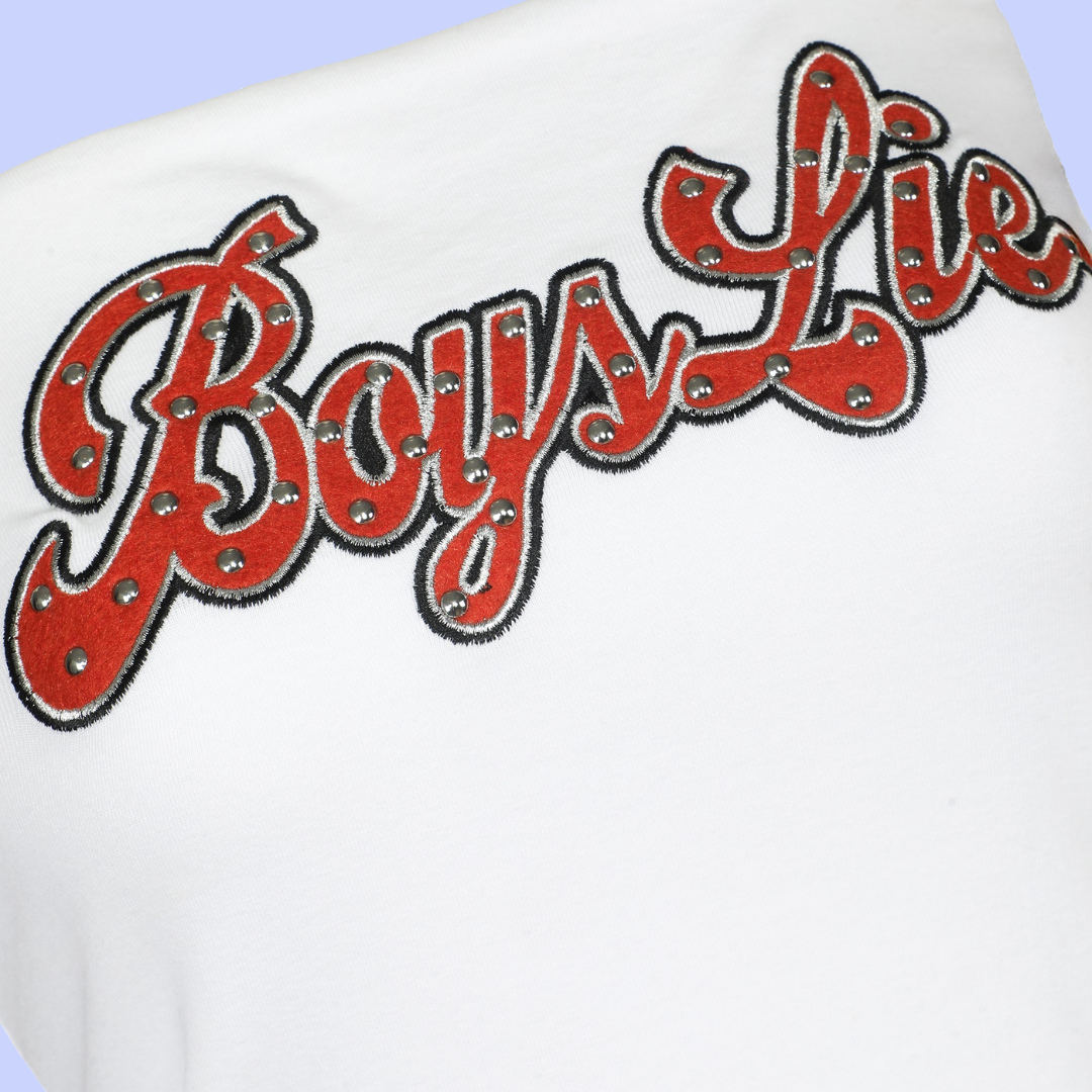 BOYS LIE - STUD WRANGLER TUBE TOP