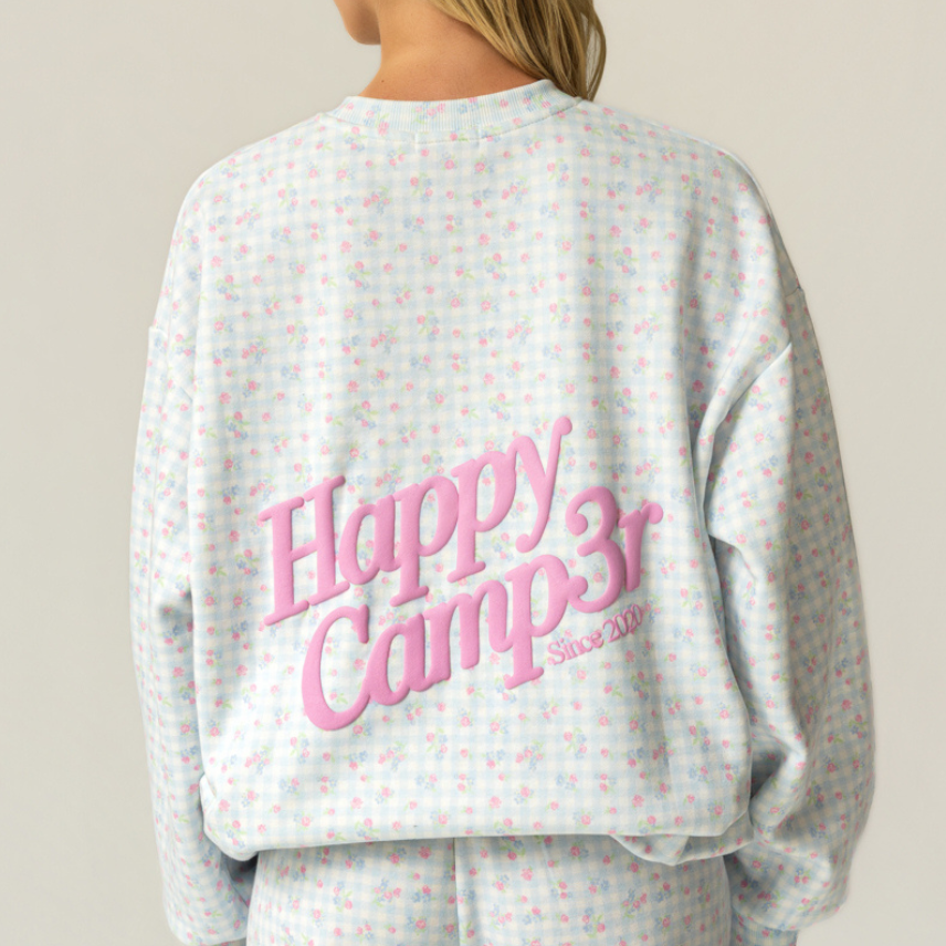 Happy Camp3r – Bluebell Picnic Crewneck