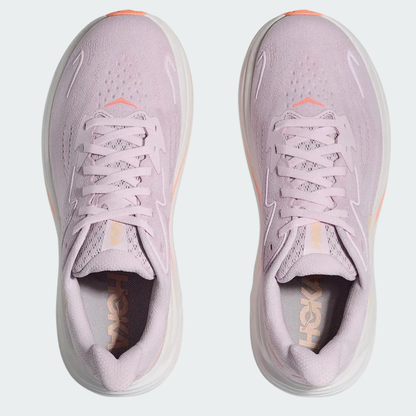 Hoka One One Clifton 10 Lilac Cream Tangerine Glow Women's